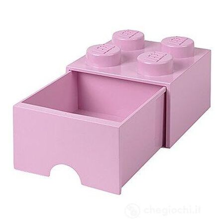 LEGO® ΚΟΥΤΙ ΑΠΟΘΗΚΕΥΣΗΣ ΤΕΤΡΑΓΩΝΟ ΡΟΖ ΣΥΡΤΑΡΩΤΟ - 40051738