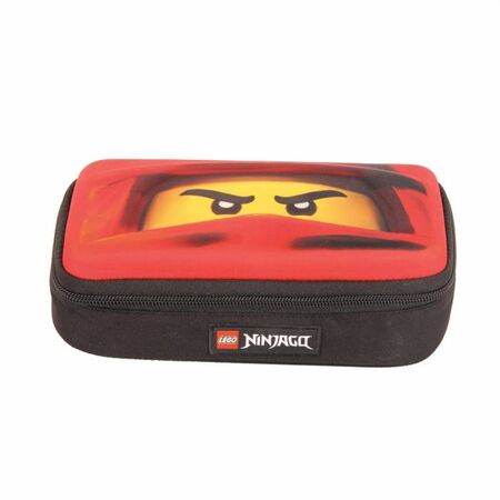 Lego Merchandise Κασετίνα Οβάλ Ninjago Red 3D 20027-2202