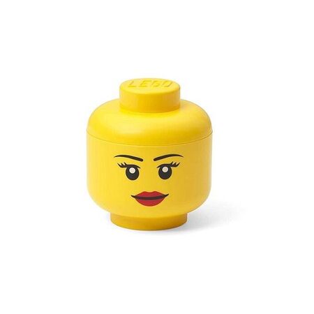 Lego Merchandise Κουτί Αποθήκευσης Mini Κεφάλι Girl 10x10x11cm 40331725