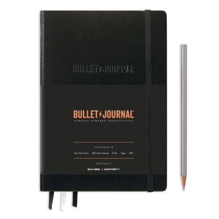 Leuchtturm1917 Σημειωματάριο A5 Bullet Journal-ED2 Dotted Black