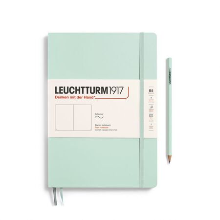 Leuchtturm1917 Σημειωματάριο SC Β5 Combo Plain Mint Green 123p
