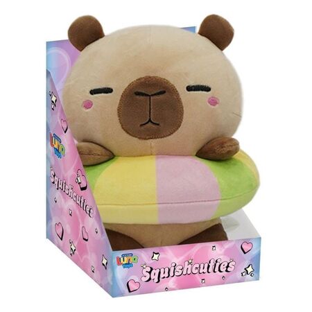 Luna Λούτρινο Capybara Donut Squishcuties 21cm 623081