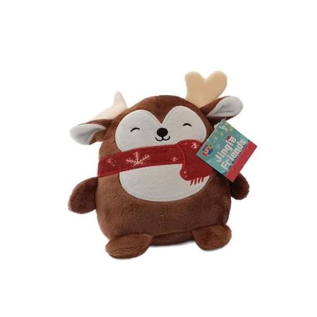 Luna Λούτρινο Χριστουγεννιάτικο Jingle Friends Ταρανδάκι 12,5cm