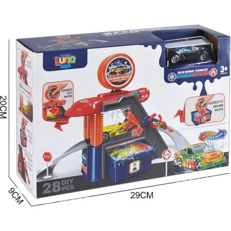 Luna Πάρκινγκ Με 1 Μεταλλικό Αυτοκίνητο Που Αλλάζει Χρώμα 623132