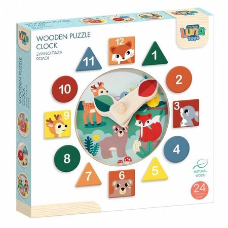 Luna Ρολόι Ξύλινο 622452