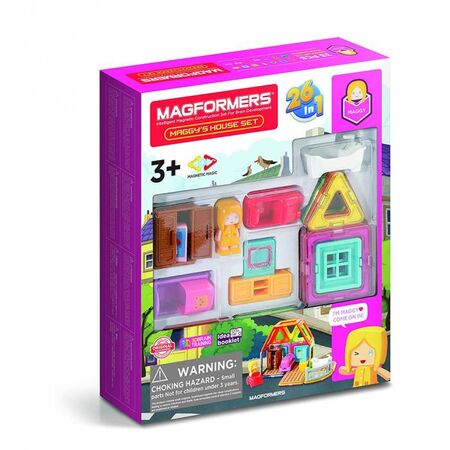 Magformers Σπίτι της Maggy Σετ 33 Τεμάχια