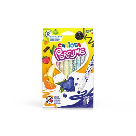 ΜΑΡΚΑΔΟΡΟΙ ΖΩΓΡΑΦΙΚΗΣ CARIOCA PERFUME 12ΧΡΩΜΑΤΑ ΑΡΩΜΑΤΙΚΟΙ