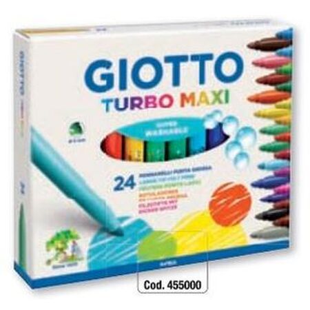 ΜΑΡΚΑΔΟΡΟΙ ΖΩΓΡΑΦΙΚΗΣ ΧΟΝΤΡΟΙ 24ΤΕΜ TURBO ΜΑΧΙ GIOTTO