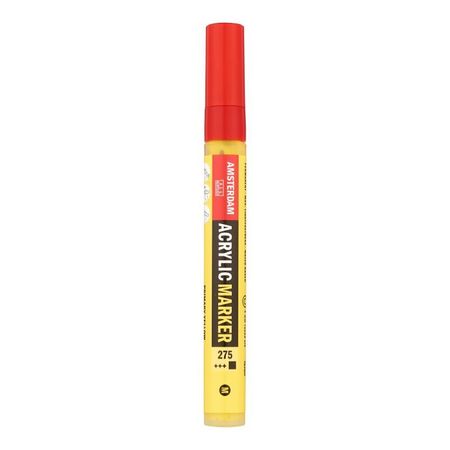 ΜΑΡΚΑΔΟΡΟΣ ΑΚΡΥΛΙΚΟΣ AMSTERDAM 4MM 275 PRIMARY YELLOW SW