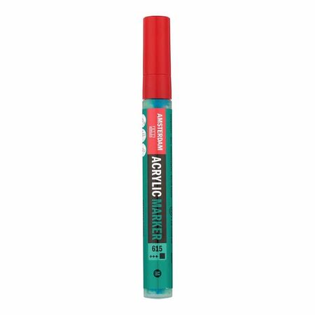 ΜΑΡΚΑΔΟΡΟΣ ΑΚΡΥΛΙΚΟΣ AMSTERDAM 4MM 615 EMERALD GREEN