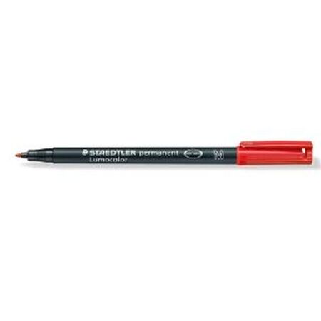 ΜΑΡΚΑΔΟΡΟΣ M ΑΝΕΞΙΤΗΛΟΣ ΚΟΚΚΙΝΟ LUMOCOLOR STAEDTLER 317-2