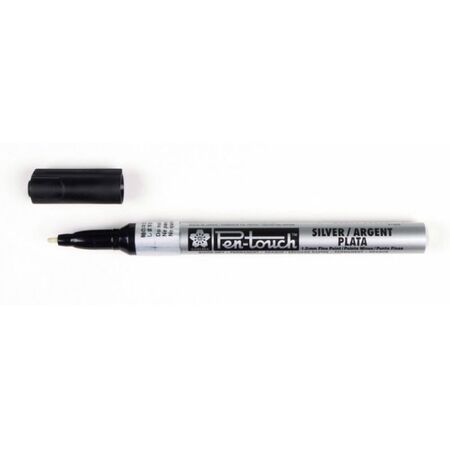 ΜΑΡΚΑΔΟΡΟΣ PEN-TOUCH ΑΣΗΜΙ FINE 1mm