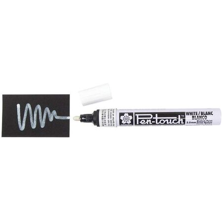 ΜΑΡΚΑΔΟΡΟΣ PEN-TOUCH ΑΣΠΡΟΙ MEDIUM 2,0ΜΜ