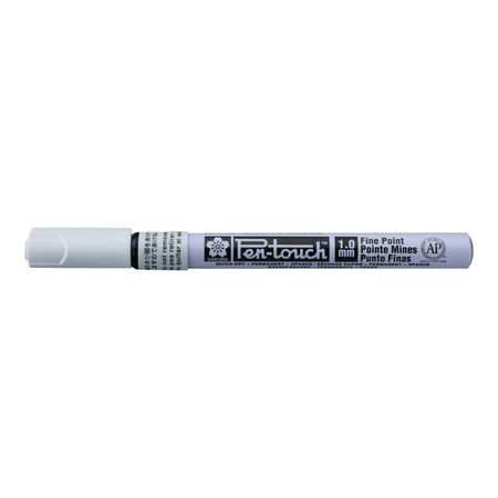 ΜΑΡΚΑΔΟΡΟΣ PEN-TOUCH ΛΕΥΚΟ FINE 1,0mm