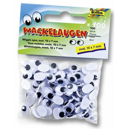 ΜΑΤΑΚΙΑ ΟΒΑΛ 10Χ17MM 100ΤΕΜ FOLIA