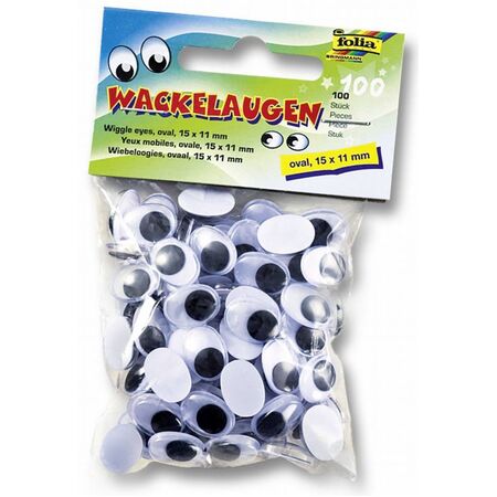 ΜΑΤΑΚΙΑ ΟΒΑΛ 15Χ11MM 100ΤΕΜ FOLIA