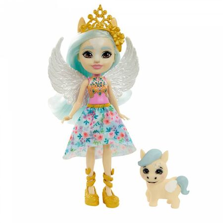 Mattel Enchantimals Κούκλα Royals Πήγασος Paolina Pegasus And Wingley GYJ03