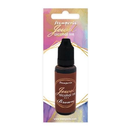 ΜΕΛΑΝΙ ΑΛΚΟΟΛΗΣ STAMPERIA 18ML BROWN JEWEL ALCOHOL INKS