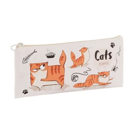 MESHU ΚΑΣΕΤΙΝΑ "CATS", 20x10cm, ECO LEATHER