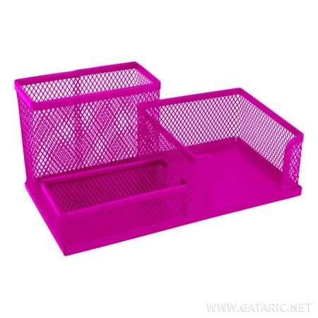 ΜΕΤΑΛΛΙΚΟ ΣΕΤ 3 ΤΕΜΑΧΙΩΝ ΓΙΑ ΟΡΓΑΝΩΣΗ ΓΡΑΦΕΙΟΥ, 205X103X98MM, 205x103x98mm