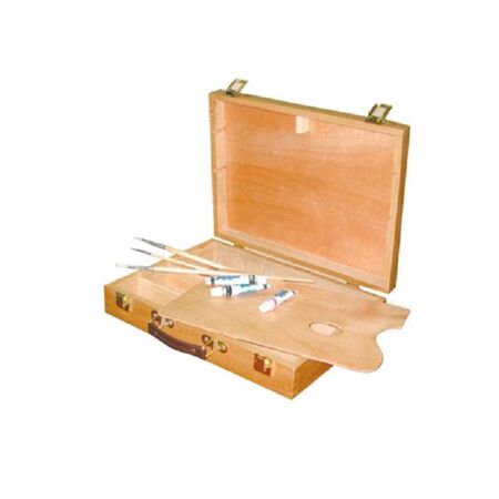 Metron Art Κασετίνα Ξύλινη Κενή 25x32 cm