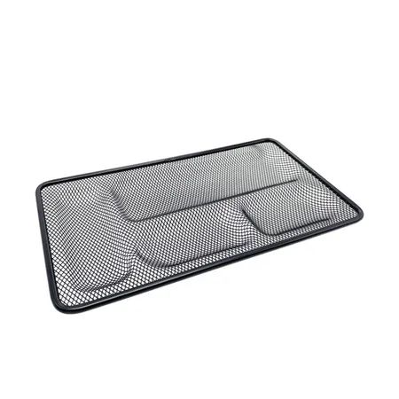 Metron Δίσκος Οργάνωσης Γραφείου Μεταλλικός 18x31.8x2.3cm Μαύρο