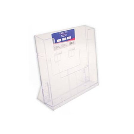 Metron Σταντ Θήκη Εντύπων Για Καταλόγους Πλέξιγκλας Α4