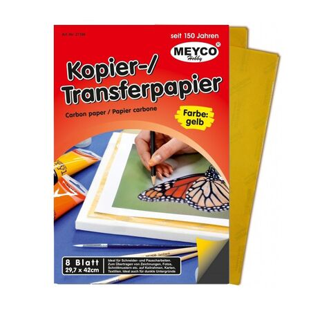 Meyco Καρμπόν Kίτρινο Φύλλο Α3