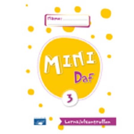 Mini DaF 3 - Lernzielkontrollen 9789606710742