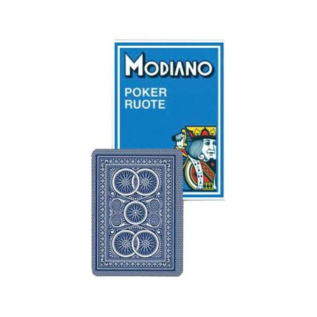 Modiano Τράπουλα Poker Ruote 99 Blue