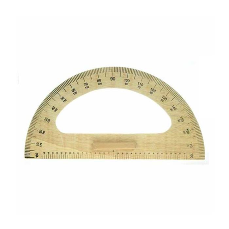 Μοιρογνωμόνιο Πίνακος Ξύλινο 40cm