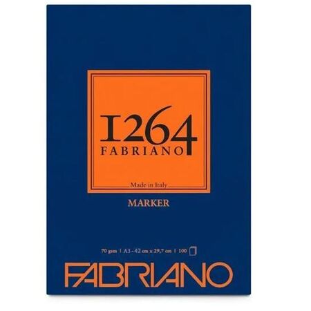 ΜΠΛΟΚ ΔΕΜΕΝΟ Α3 F-1264 70GR MARKER 100Φ FABRIANO