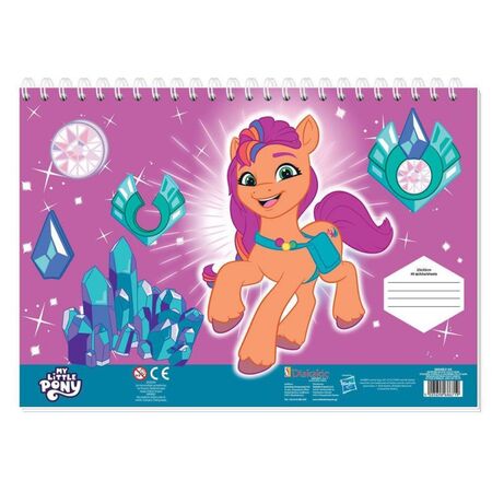 ΜΠΛΟΚ ΖΩΓΡΑΦ MY LITTLE PONY 23X33 40ΦΥΛ ΑΥΤΟΚ-ΣΤΕΝΣΙΛ- 2ΣΕΛ ΧΡ 2ΣΧ