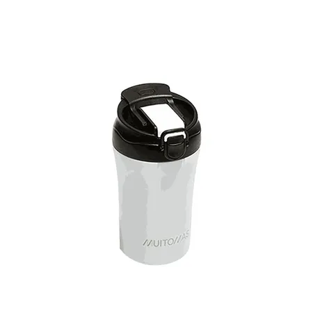 Muitomas Θερμός Καφέ Ατσάλι Λευκό 350ml