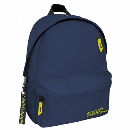 Must Σακίδιο Πλάτης Monochrome Backpack Plus RPET Μπλε Navy