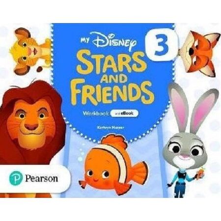 My Disney Stars And Friends 3 Workbook (With eBook) 9781292395517