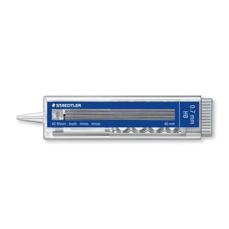 ΜΥΤΕΣ ΓΙΑ ΜΗΧ. ΜΟΛΥΒΙ HB 0.7mm ΔΕΣΜΙΔΑ 40ΤΕΜ MARS STAEDTLER 0,5 255 07ΗΒ