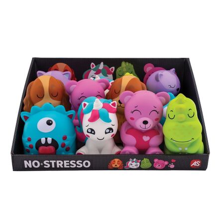 NOSTRESSO SQUISHY ΖΩΑΚΙΑ MAXI ΦΙΓΟΥΡΑ (6 ΣΧΕΔΙΑ - ΤΥΧΑΙΑ ΕΠΙΛΟΓΗ)