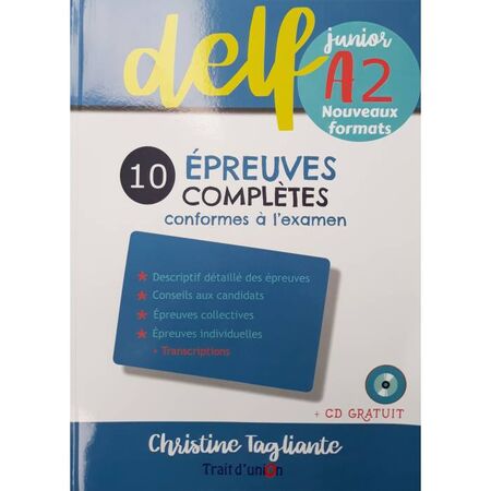 Nouveuax Delf Junior A2 10 Epreuves Completes 9789606240706