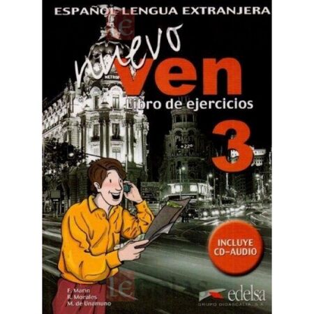 Nuevo Ven 3 - Libro De Ejercicios (Βιβλίο Ασκήσεων) 9788477118565