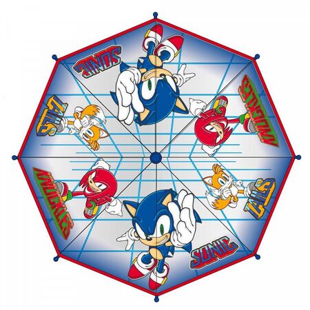 Ομπρέλα Φυσαλίδα 45εκ με άνοιγμα 71εκ SONIC THE HEDGEHOG