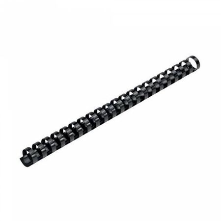 Opus Σπιράλ Βιβλιοδεσίας Πλαστικό 20mm (180Φ) Μαύρο 50 Τεμ.