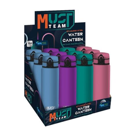 ΠΑΓΟΥΡΙ ΑΝΟΞΕΙΔΩΤΟ 600ML 7X23ΕΚ 4ΧΡ MUST TEAM