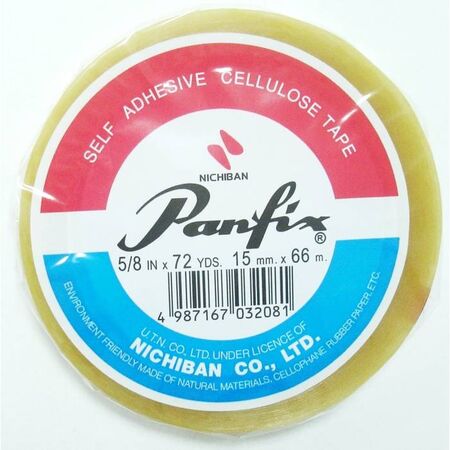 Panfix Κολλητική Ταινία Σελοτέιπ 15mm x 66m (Μεγάλος Πυρήνας)