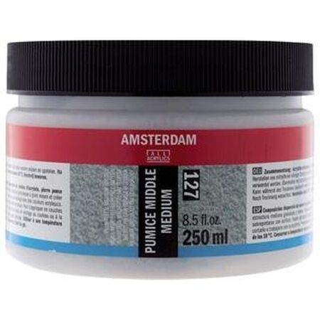 ΠΑΣΤΑ ΕΦΕ ΤΣΙΜΕΝΤΟ(ΚΟΚΚΟ) 127 PUMICE MIDDLE MEDIUM 250ML AMSTERDAM