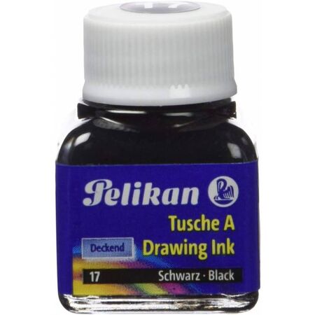 Pelikan Μελάνη Σινική 10ml 17 Μαύρη 523