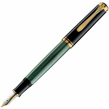 Pelikan Πένα M400 Souveran Black Green Fountain Pen