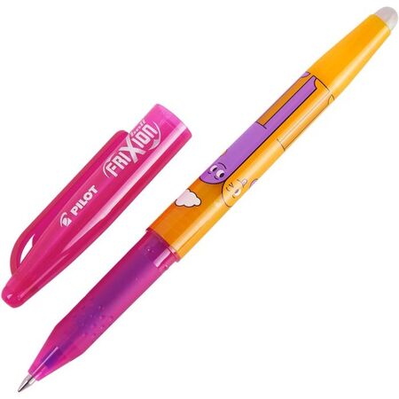 Pilot Στυλό Gel Frixion Ball Best Friends Pink-Apricot Orange 0,7mm (Blue Ink)