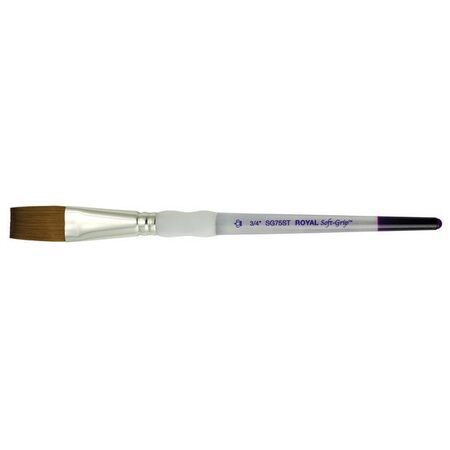 ΠΙΝΕΛΟ ΠΛΑΚΕ Νο 3/4" SOFTGRIP ΑΚΡΥΛΙΚΟ-ΛΑΔΙ-ΑΚΟΥΑΡΕΛΑ SG75ST-3/4"
