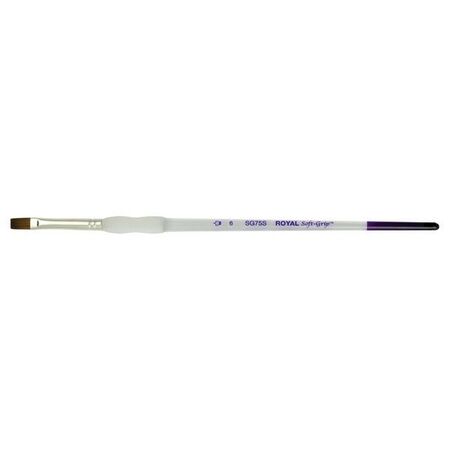 ΠΙΝΕΛΟ ΠΛΑΚΕ Νο 6 SOFTGRIP ΑΚΡΥΛΙΚΟ-ΛΑΔΙ-ΑΚΟΥΑΡΕΛΑ SG75S-6
